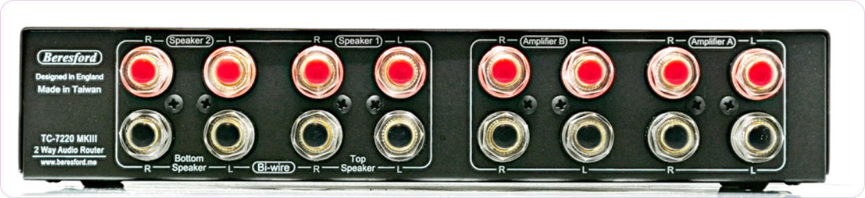 beresford speaker switch